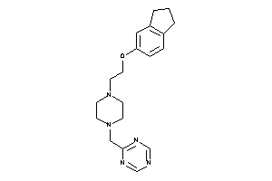 2-[[4-(2-indan-5-yloxyethyl)piperazino]methyl]-s-triazine