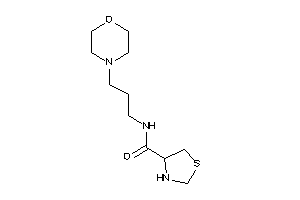 N-(3-morpholinopropyl)thiazolidine-4-carboxamide