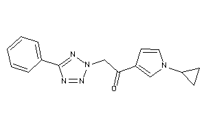 Image of 1-(1-cyclopropylpyrrol-3-yl)-2-(5-phenyltetrazol-2-yl)ethanone