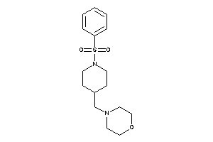 4-[(1-besyl-4-piperidyl)methyl]morpholine