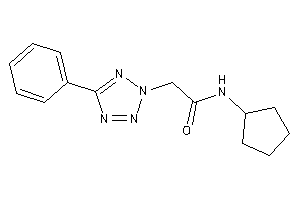 Image of N-cyclopentyl-2-(5-phenyltetrazol-2-yl)acetamide