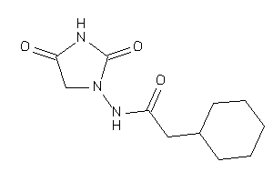 Image of 2-cyclohexyl-N-(2,4-diketoimidazolidin-1-yl)acetamide