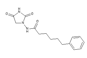 N-(2,4-diketoimidazolidin-1-yl)-6-phenyl-hexanamide
