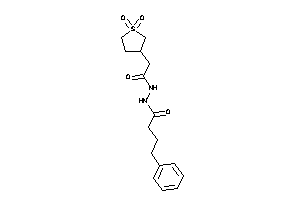 N'-[2-(1,1-diketothiolan-3-yl)acetyl]-4-phenyl-butyrohydrazide