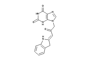 9-(3-indolin-2-ylidene-2-keto-propyl)xanthine