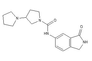 N-(3-ketoisoindolin-5-yl)-3-pyrrolidino-pyrrolidine-1-carboxamide