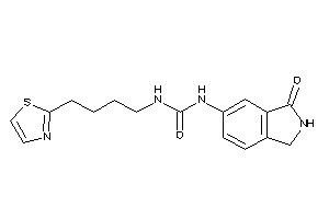 1-(3-ketoisoindolin-5-yl)-3-(4-thiazol-2-ylbutyl)urea