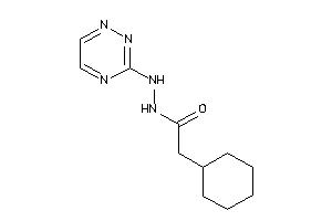 2-cyclohexyl-N'-(1,2,4-triazin-3-yl)acetohydrazide