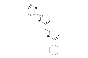 Image of N-[3-keto-3-[N'-(1,2,4-triazin-3-yl)hydrazino]propyl]cyclohexanecarboxamide