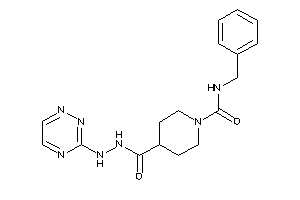 N-benzyl-4-[(1,2,4-triazin-3-ylamino)carbamoyl]piperidine-1-carboxamide