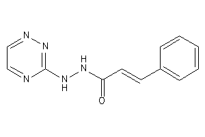 3-phenyl-N'-(1,2,4-triazin-3-yl)acrylohydrazide