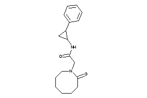 2-(2-ketoazocan-1-yl)-N-(2-phenylcyclopropyl)acetamide