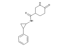 6-keto-N-(2-phenylcyclopropyl)nipecotamide