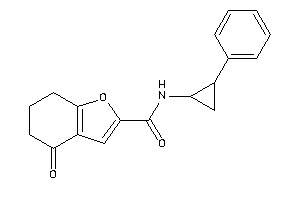 4-keto-N-(2-phenylcyclopropyl)-6,7-dihydro-5H-benzofuran-2-carboxamide