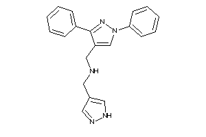 Image of (1,3-diphenylpyrazol-4-yl)methyl-(1H-pyrazol-4-ylmethyl)amine