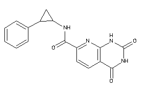 2,4-diketo-N-(2-phenylcyclopropyl)-1H-pyrido[2,3-d]pyrimidine-7-carboxamide