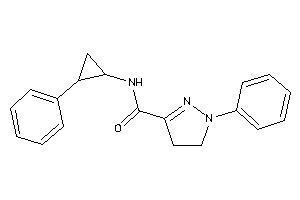 1-phenyl-N-(2-phenylcyclopropyl)-2-pyrazoline-3-carboxamide