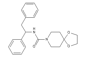 N-(1,2-diphenylethyl)-1,4-dioxa-8-azaspiro[4.5]decane-8-carboxamide