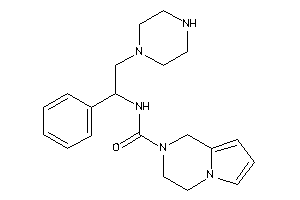 N-(1-phenyl-2-piperazino-ethyl)-3,4-dihydro-1H-pyrrolo[1,2-a]pyrazine-2-carboxamide