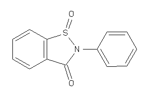 1-keto-2-phenyl-1,2-benzothiazol-3-one