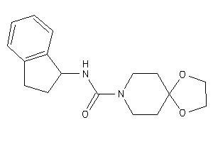 N-indan-1-yl-1,4-dioxa-8-azaspiro[4.5]decane-8-carboxamide