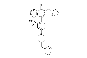6-(4-benzylpiperidino)-9,10,10-triketo-N-(tetrahydrofurfuryl)thioxanthene-1-carboxamide