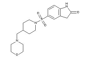 5-[4-(morpholinomethyl)piperidino]sulfonyloxindole