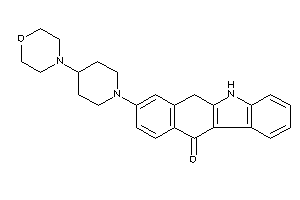 8-(4-morpholinopiperidino)-5,6-dihydrobenzo[b]carbazol-11-one
