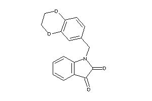 1-(2,3-dihydro-1,4-benzodioxin-6-ylmethyl)isatin