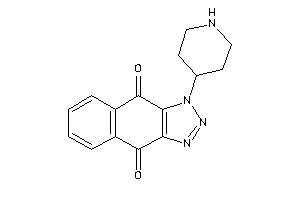 Image of 3-(4-piperidyl)benzo[f]benzotriazole-4,9-quinone