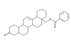 Image of Benzoic Acid (10-keto-1,2,3,4,5,6,6a,6a,6b,7,8,8a,9,11,12,12a,13,14b-octadecahydropicen-4a-yl)methyl Ester