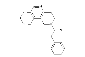 Image of 1-(1,3,4,7,8,10-hexahydropyrano[4,3-c][1,6]naphthyridin-2-yl)-2-phenyl-ethanone