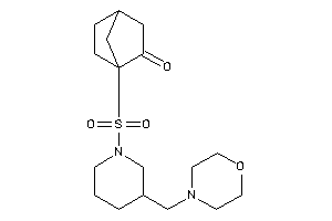 1-[[3-(morpholinomethyl)piperidino]sulfonylmethyl]norbornan-2-one