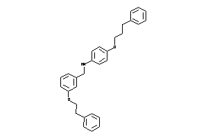(3-phenethyloxybenzyl)-[4-(3-phenylpropoxy)phenyl]amine