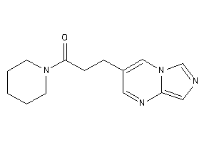 3-imidazo[1,5-a]pyrimidin-3-yl-1-piperidino-propan-1-one