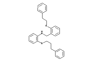 (2-phenethyloxybenzyl)-[2-(3-phenylpropoxy)phenyl]amine