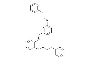(3-phenethyloxybenzyl)-[2-(3-phenylpropoxy)phenyl]amine