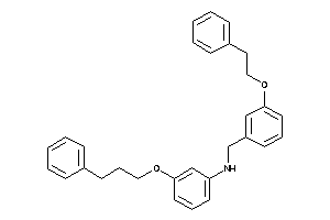 (3-phenethyloxybenzyl)-[3-(3-phenylpropoxy)phenyl]amine