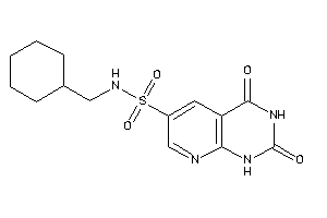 N-(cyclohexylmethyl)-2,4-diketo-1H-pyrido[2,3-d]pyrimidine-6-sulfonamide