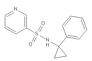 N-(1-phenylcyclopropyl)pyridine-3-sulfonamide