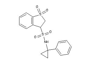 1,1-diketo-N-(1-phenylcyclopropyl)-2,3-dihydrobenzothiophene-3-sulfonamide