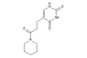 5-(3-keto-3-piperidino-propyl)uracil