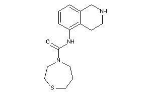 N-(1,2,3,4-tetrahydroisoquinolin-5-yl)-1,4-thiazepane-4-carboxamide