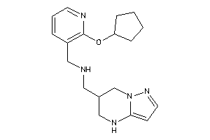 [2-(cyclopentoxy)-3-pyridyl]methyl-(4,5,6,7-tetrahydropyrazolo[1,5-a]pyrimidin-6-ylmethyl)amine