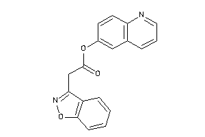 2-indoxazen-3-ylacetic Acid 6-quinolyl Ester