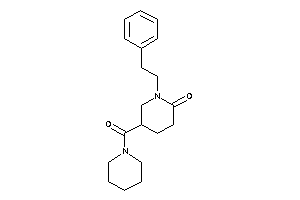 1-phenethyl-5-(piperidine-1-carbonyl)-2-piperidone