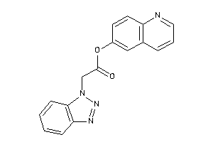 2-(benzotriazol-1-yl)acetic Acid 6-quinolyl Ester