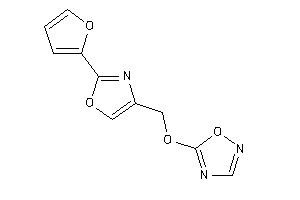 5-[[2-(2-furyl)oxazol-4-yl]methoxy]-1,2,4-oxadiazole