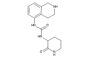 1-(2-keto-3-piperidyl)-3-(1,2,3,4-tetrahydroisoquinolin-5-yl)urea