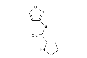 N-isoxazol-3-ylpyrrolidine-2-carboxamide